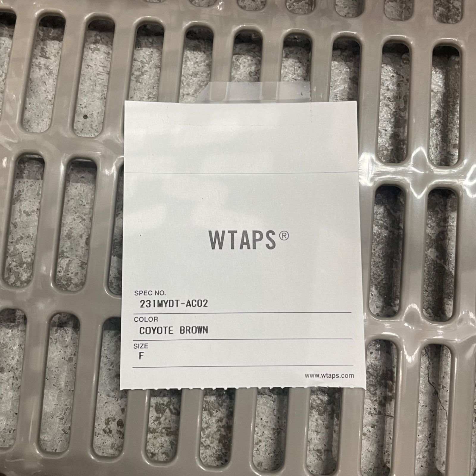未使用品 WTAPS 23SS GARAGE BASKET POLY DOT SIGHT カゴ