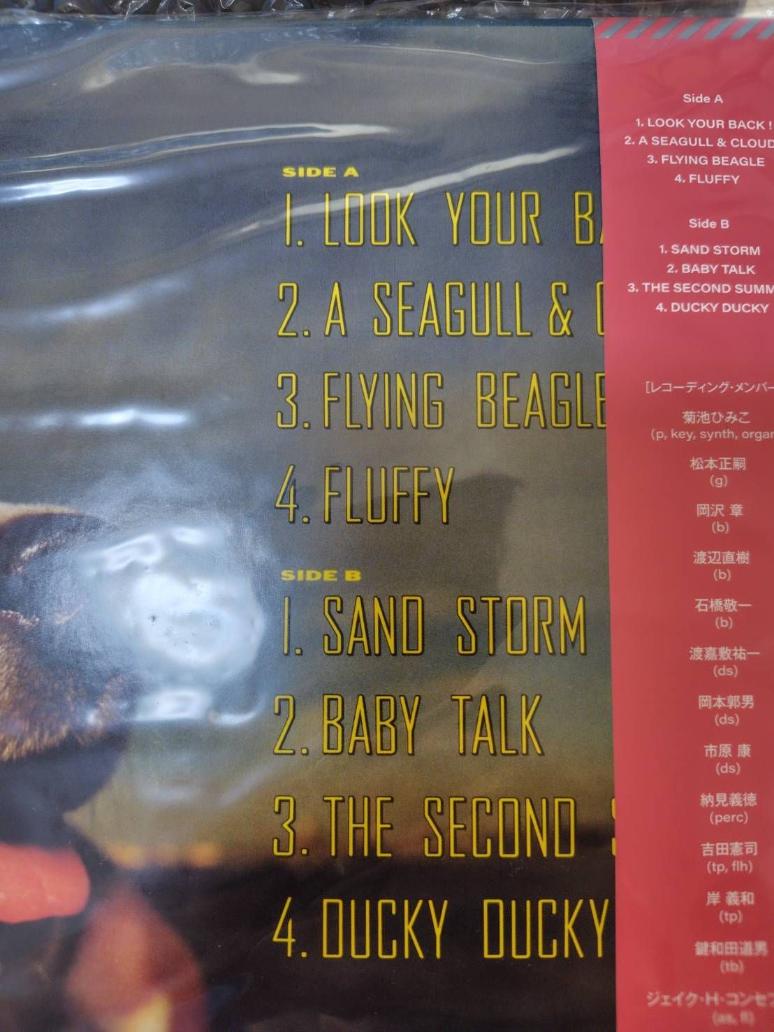 菊池ひみこ FLYING BEAGLE 完全生産限定盤 LPレコード シティ