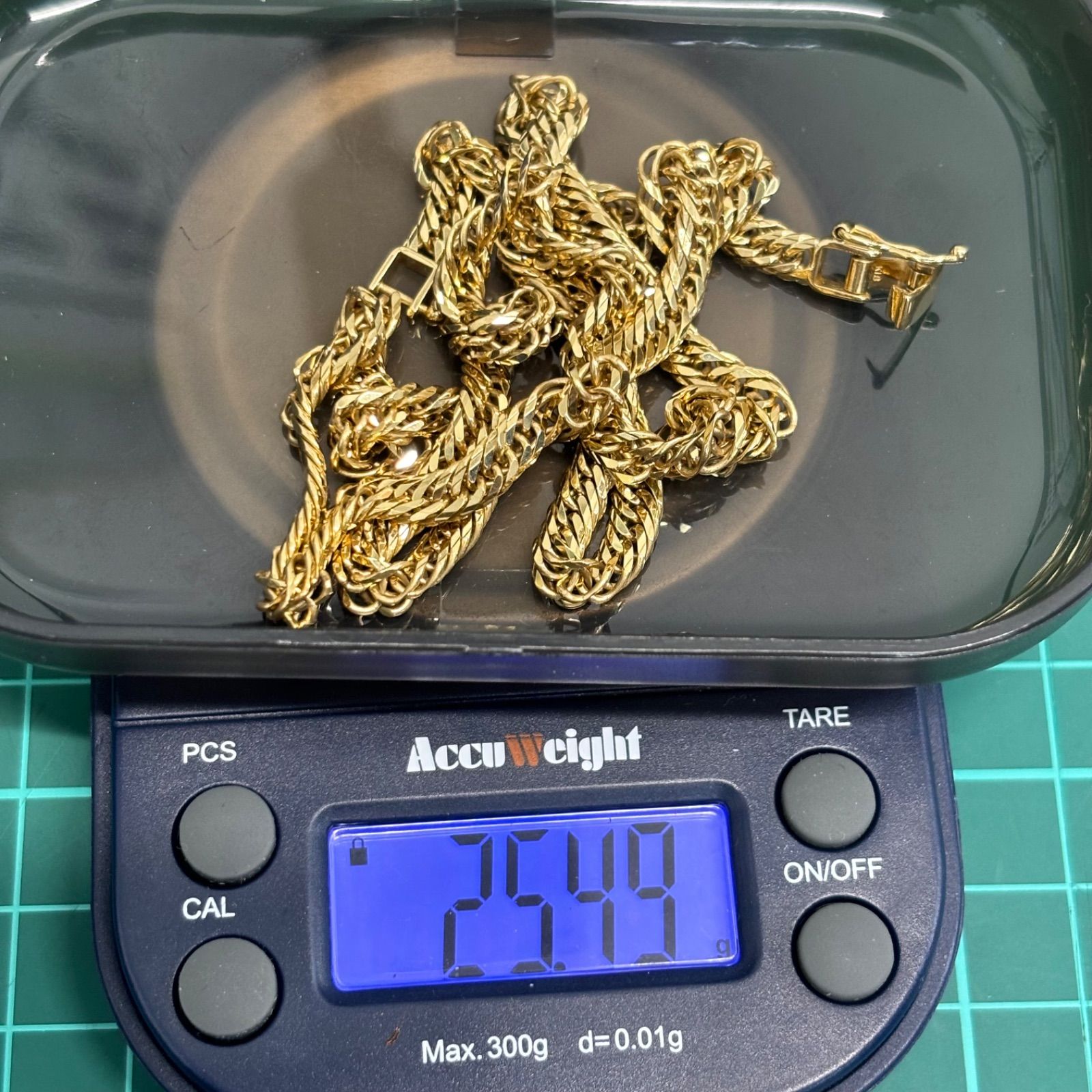 ☆金相場爆上がり中☆8面トリプル喜平k18 喜平ネックレス 約25.5g 750