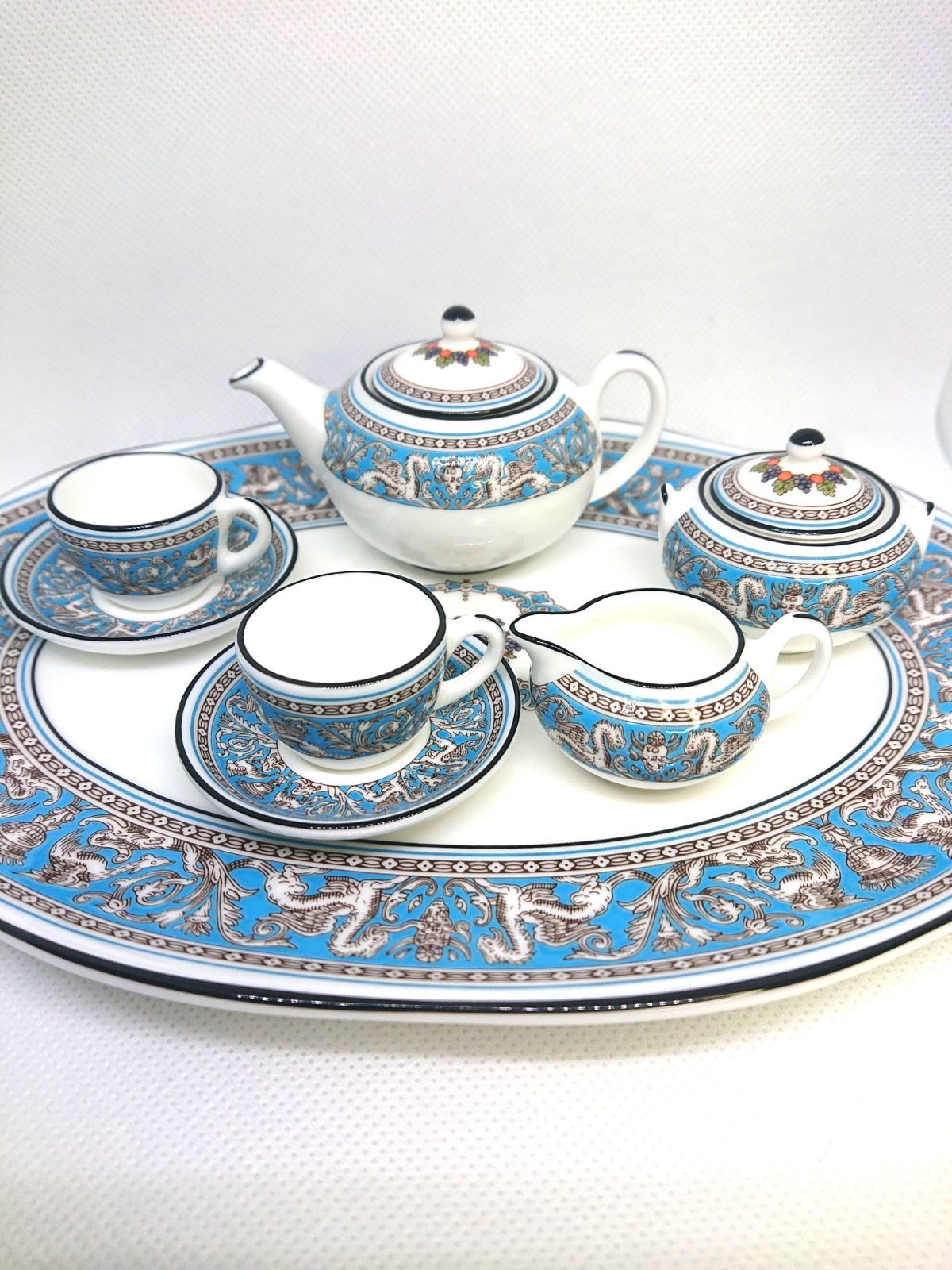 大特価!!】 ウェッジウッド WEDGWOOD フロレンティーン ターコイズ