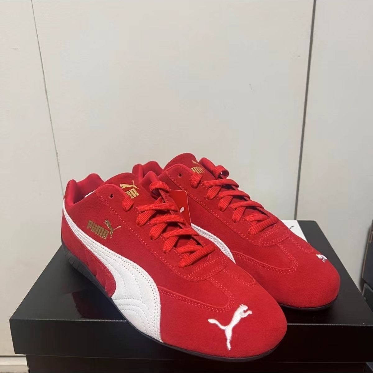 PUMA SPEEDCAT OG RED プーマ スピードキャット スニーカー ( ?398846-02 )