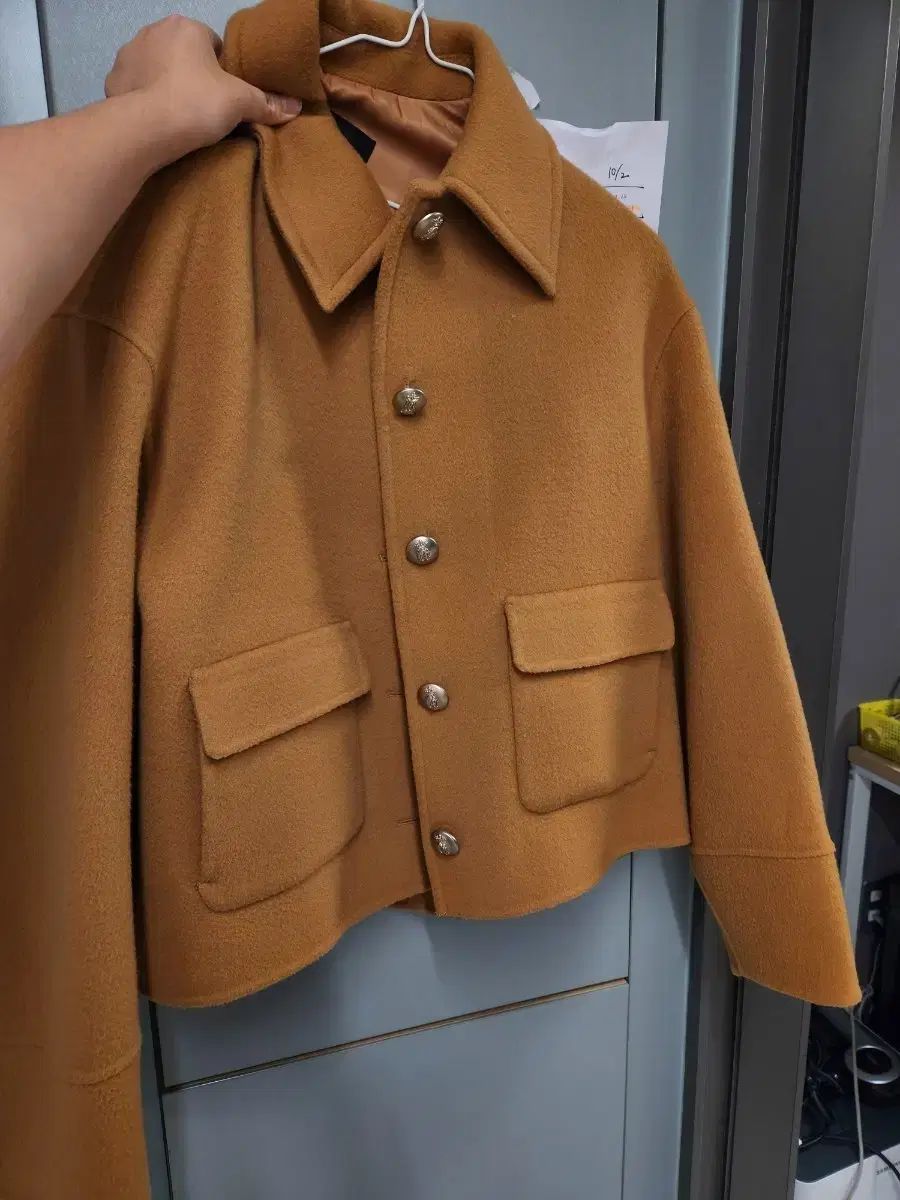 ánuans リバーウールショートコート リバーウールショートコート