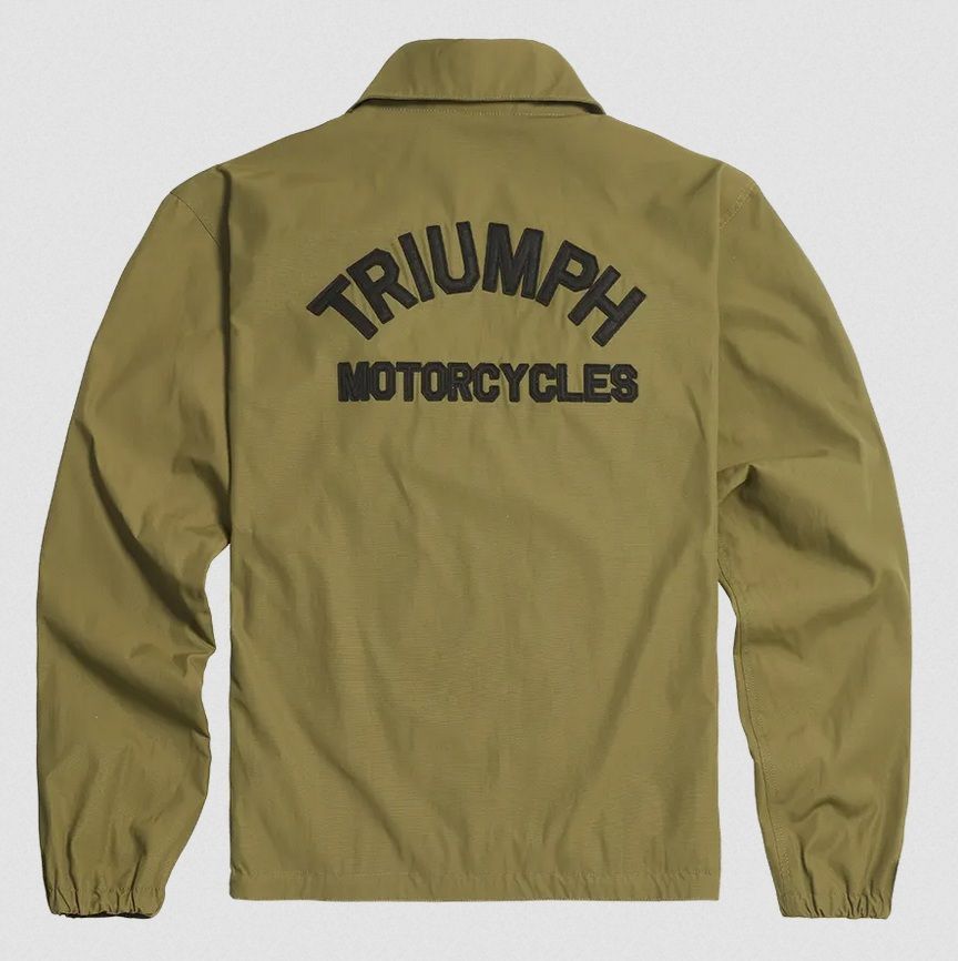 TRIUMPH トライアンフ Carter Coach Jacket カーキ Mサイズ 日本L相当