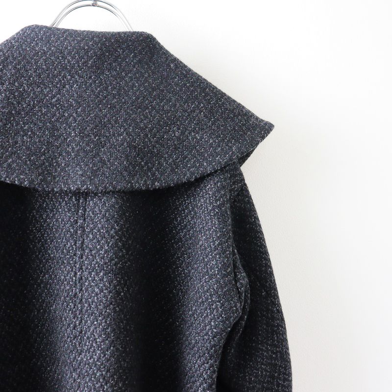 2021AW ススリ SUSURI ツイード ビッグラウンドカラー ショート