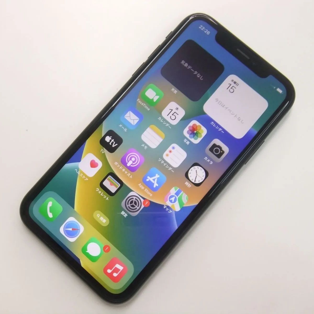 【中古】 iPhone XR 64GB ブラック SIMフリー