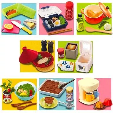 【】食玩 トレーディングフィギュア 全8種セット 「ぷちサンプルシリーズ 幸せレシピ」