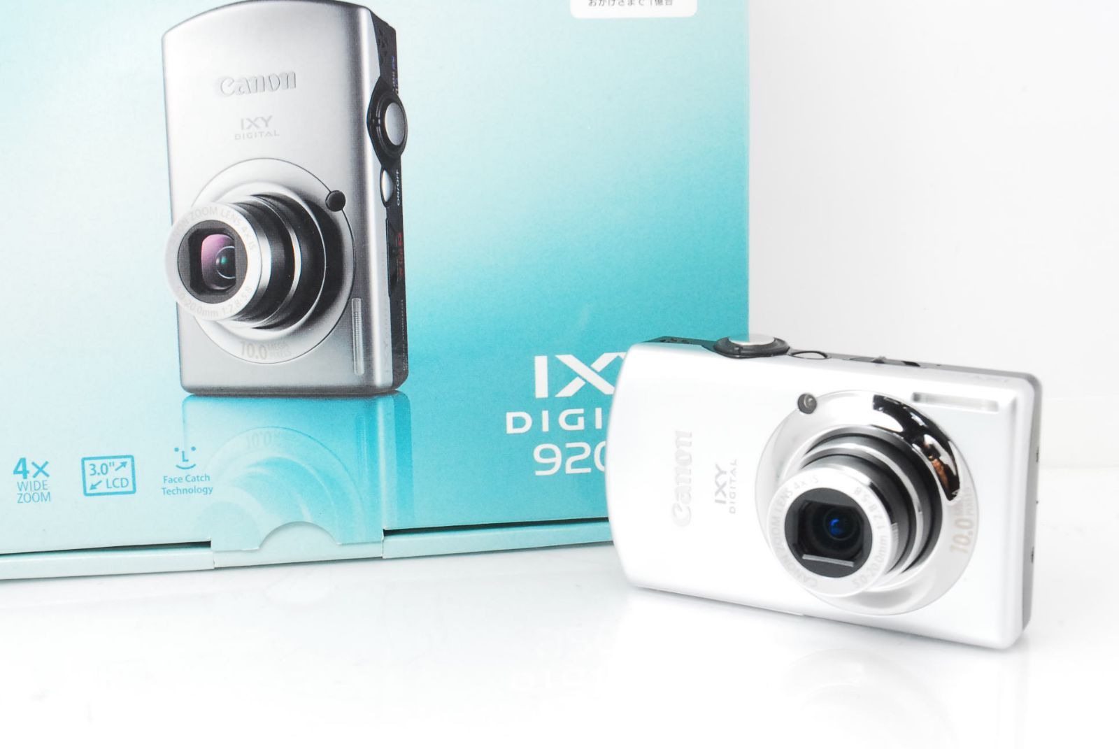 動作品】Canon IXY DIGITAL 920 IS シルバー 充電器付 カメラ