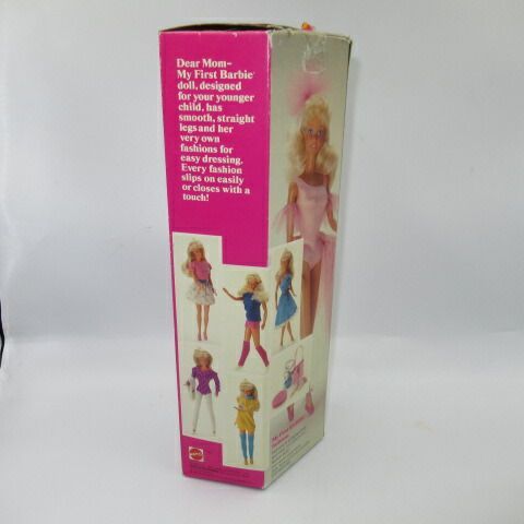 1986年☆バービー☆Barbie☆My First Barbie☆人形☆マイファースト 