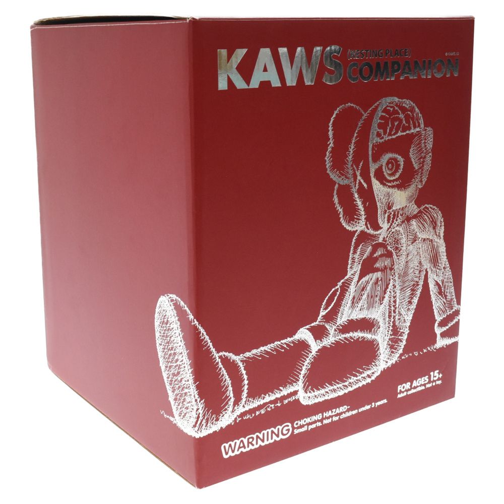 MEDICOM TOY - 新品未開封　KAWS COMPANION RESTING PLACE BROWN KAWS カウズ ×MEDICOM TOY COMPANION Resting Place フィギュア