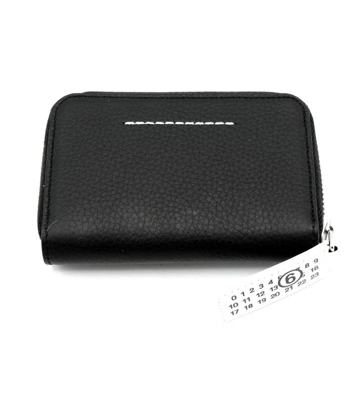 メゾン マルジェラ Maison Margiela MM6 ラウンドジップ レザー コインケース 財布　38450