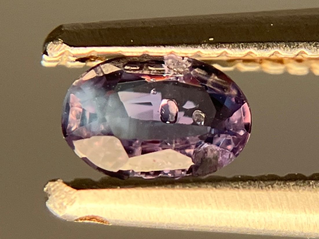 中央宝石研究所ソーティング❤天然アレキサンドライト アレキサンドライト 天然 0.180ct 中央宝石ソーティング付き