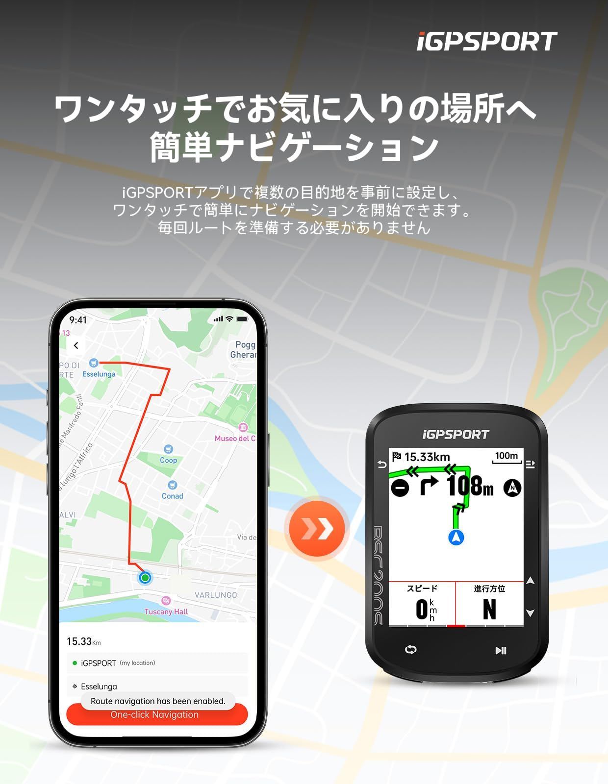 サイクルコンピュータ