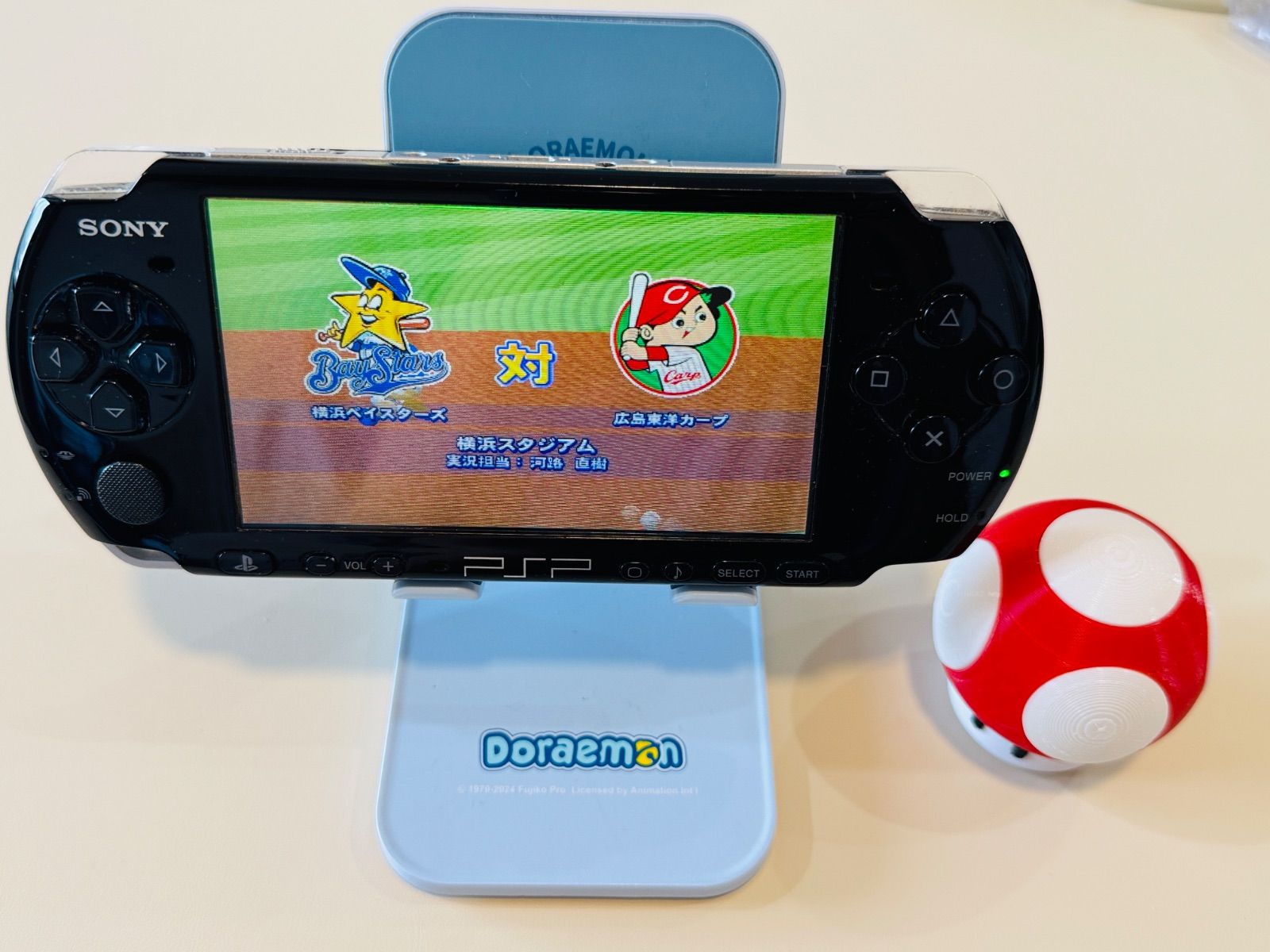 SONY PSP-3000 ブラック 本体のみ 全機能動作品 傷有 電池カバー不良