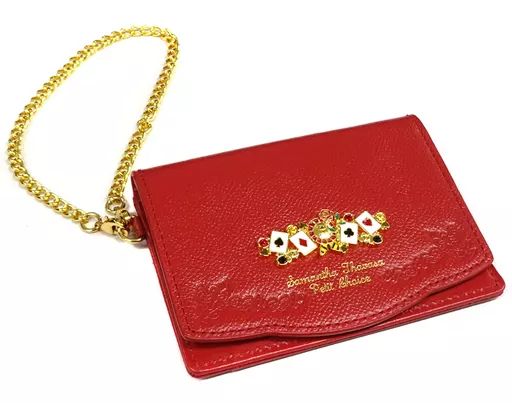 財布・パスケース　[破損品] ハーツラビュル寮 折財布 「ディズニー ツイステッドワンダーランド×Samantha Thavasa Petit Choice」 受注生産限定 Samantha Thavasa Petit Choice 送料無料 サマンサタバサ 限定