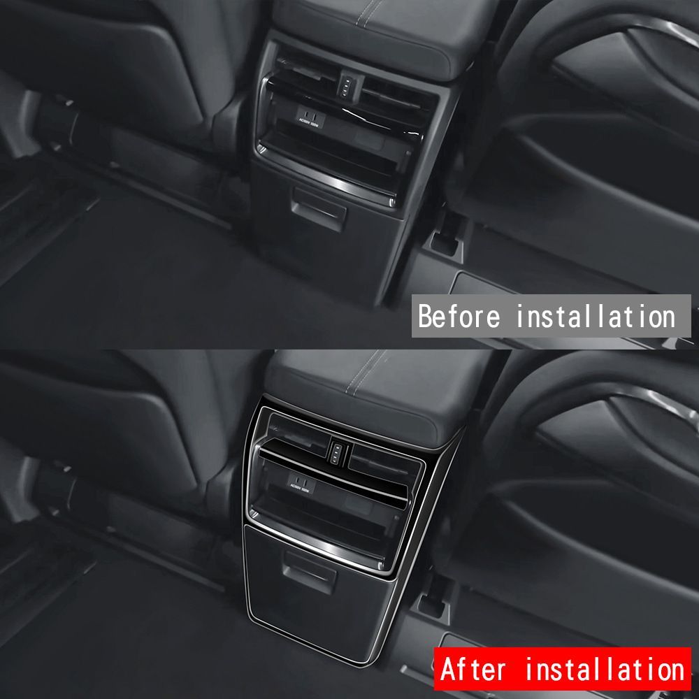 23年式 トヨタ ALPHARD VELLFIRE 40系 リアキックガード外枠セット 3点セット エルファ 3色選択可