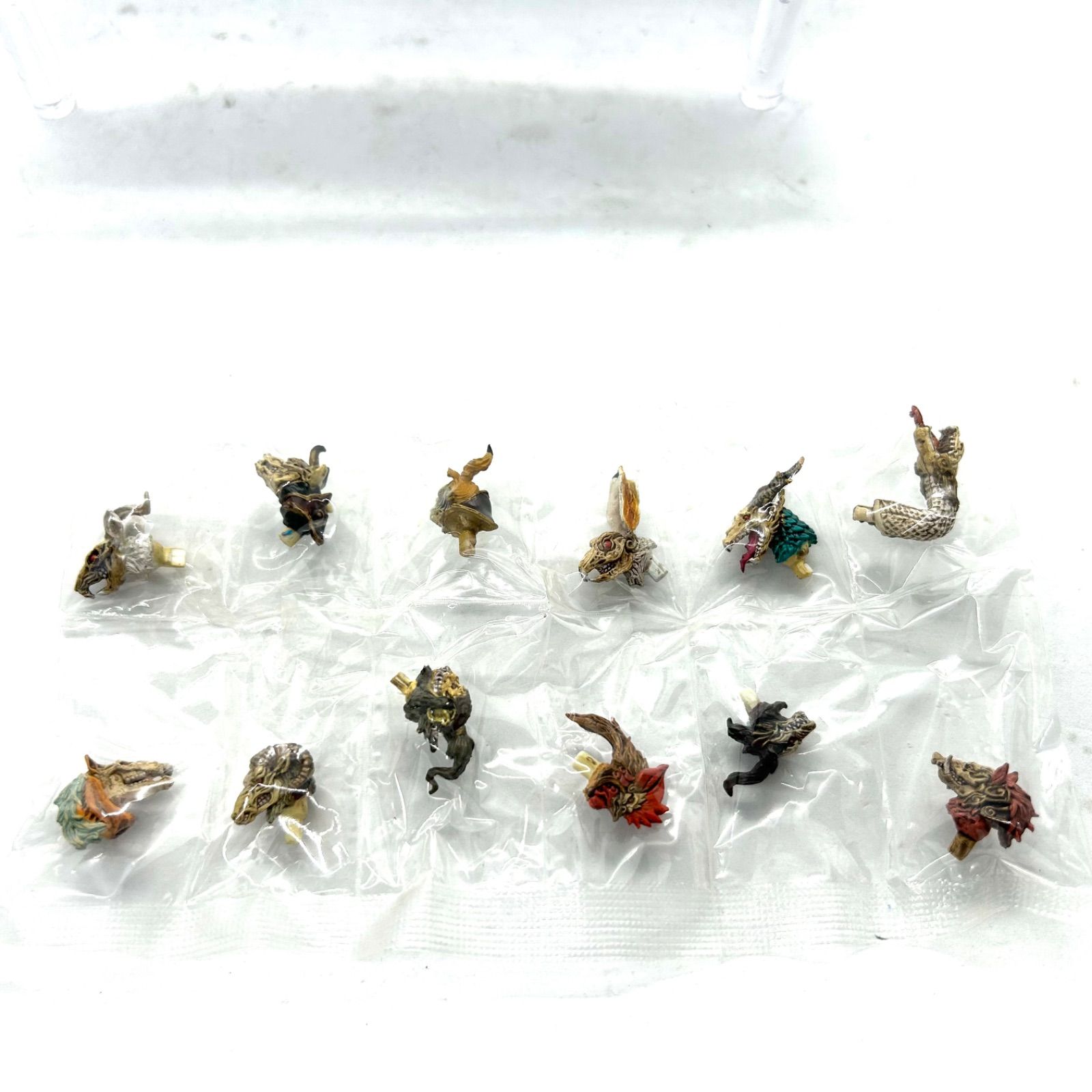 【激レア！】鬼神伝承　シークレット　干支獣神頭　彩色カラー　やのまん 竹谷隆之デザイン『鬼神伝承』壱 眷属十二神将カラーフルコンプ