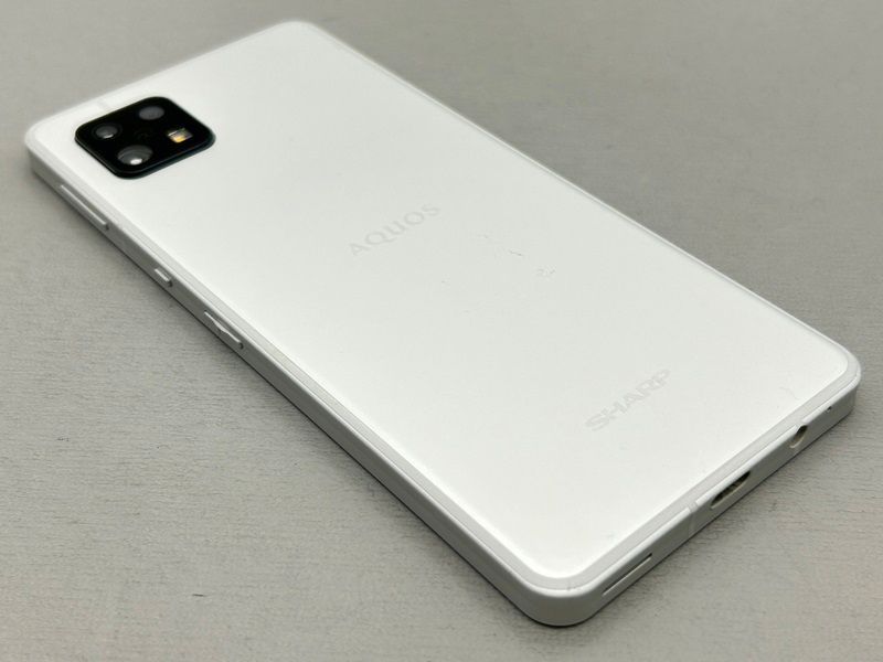 AQUOS sense6 SH-M19 SIMフリースマホ シルバー SIMフリー AQUOS