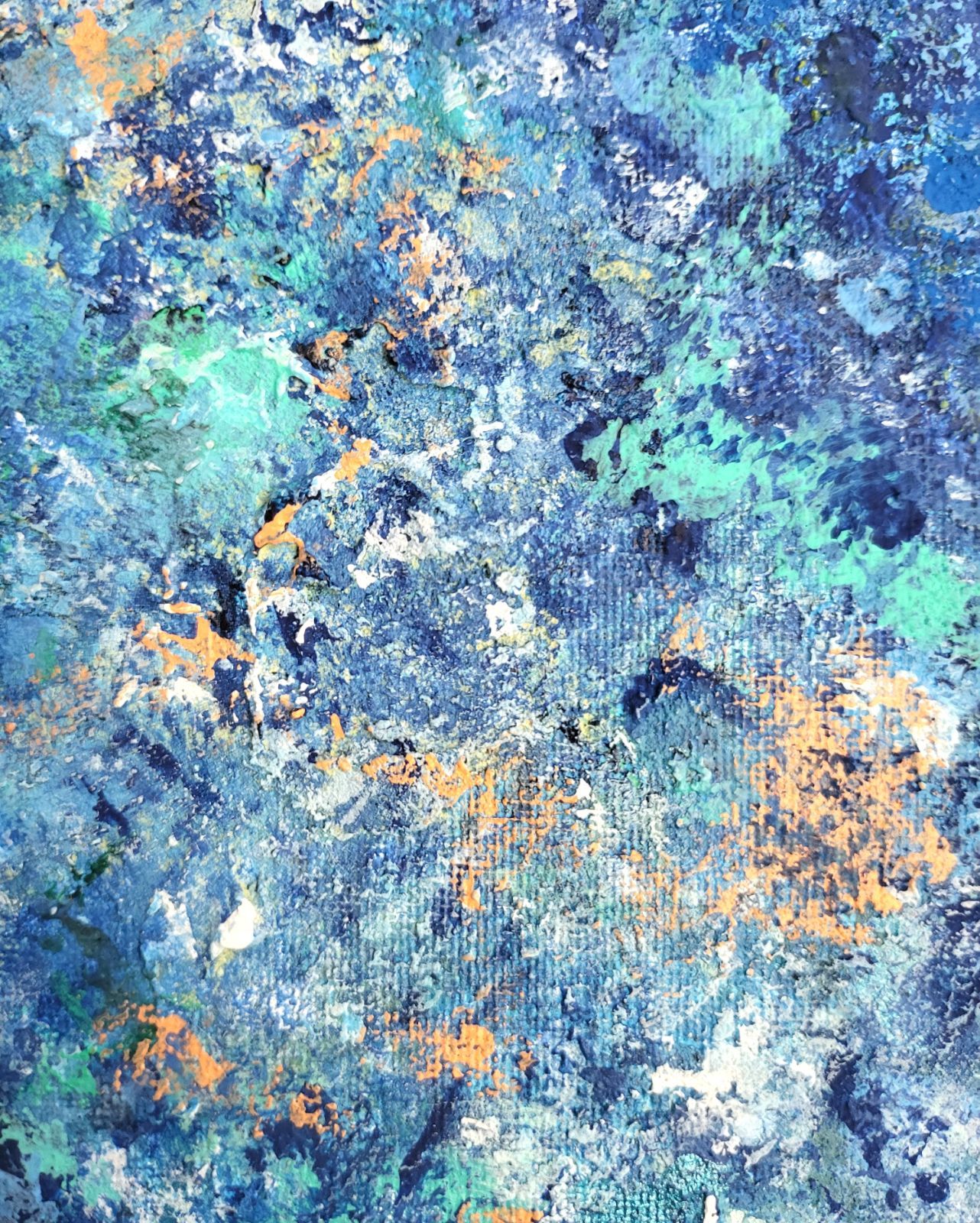 【専用】石垣の海に風がそよぐ / 抽象画 46×63㎝ A2 額縁セット 石垣の海に風がそよぐ / 抽象画 46×63㎝ A2 額縁セット 原画のみ