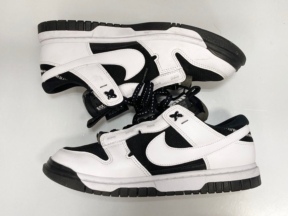 ナイキ NIKE AIR DUNK JUMBO Reverse Panda ダンク ロー ジャンボ リバースパンダ 黒 白 DV0821-002 メンズ靴 スニーカー ホワイト 26.5cm 101-shoes1481