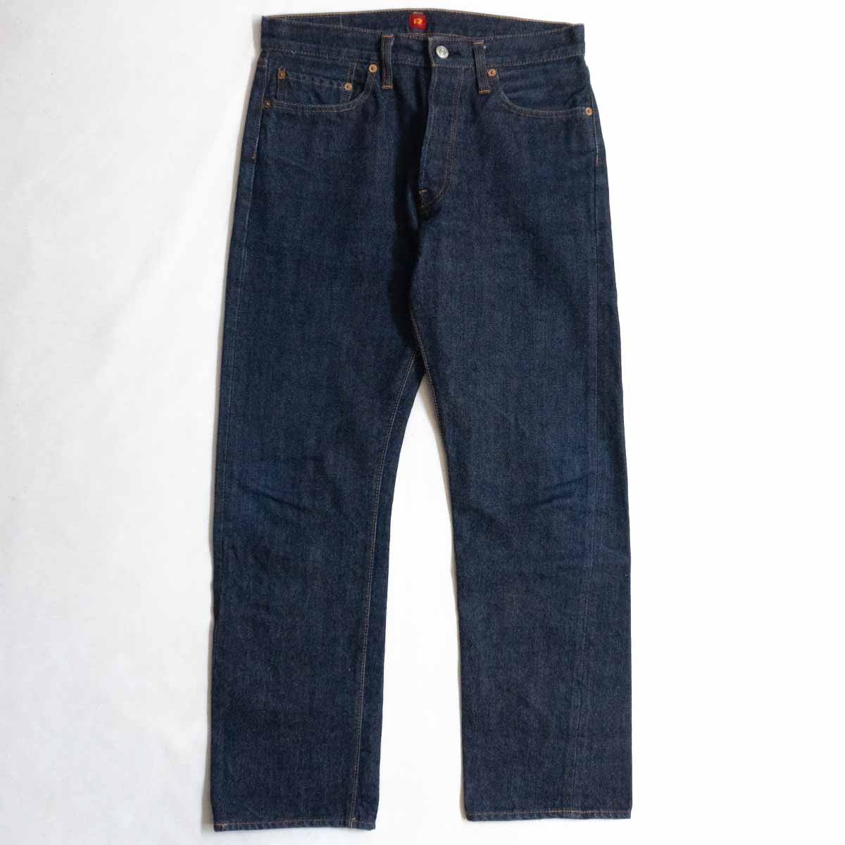 美品/濃紺】 RESOLUTE【710 デニムパンツ 】32×30 日本製