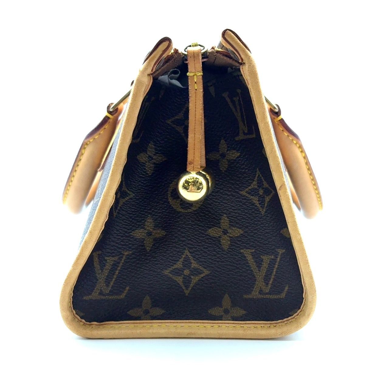 LOUIS VUITTON ハンドバッグ モノグラム ポパンクール オ ブラウン ルイ・ヴィトン LOUIS VUITTON ポパンクール・オ M40007
