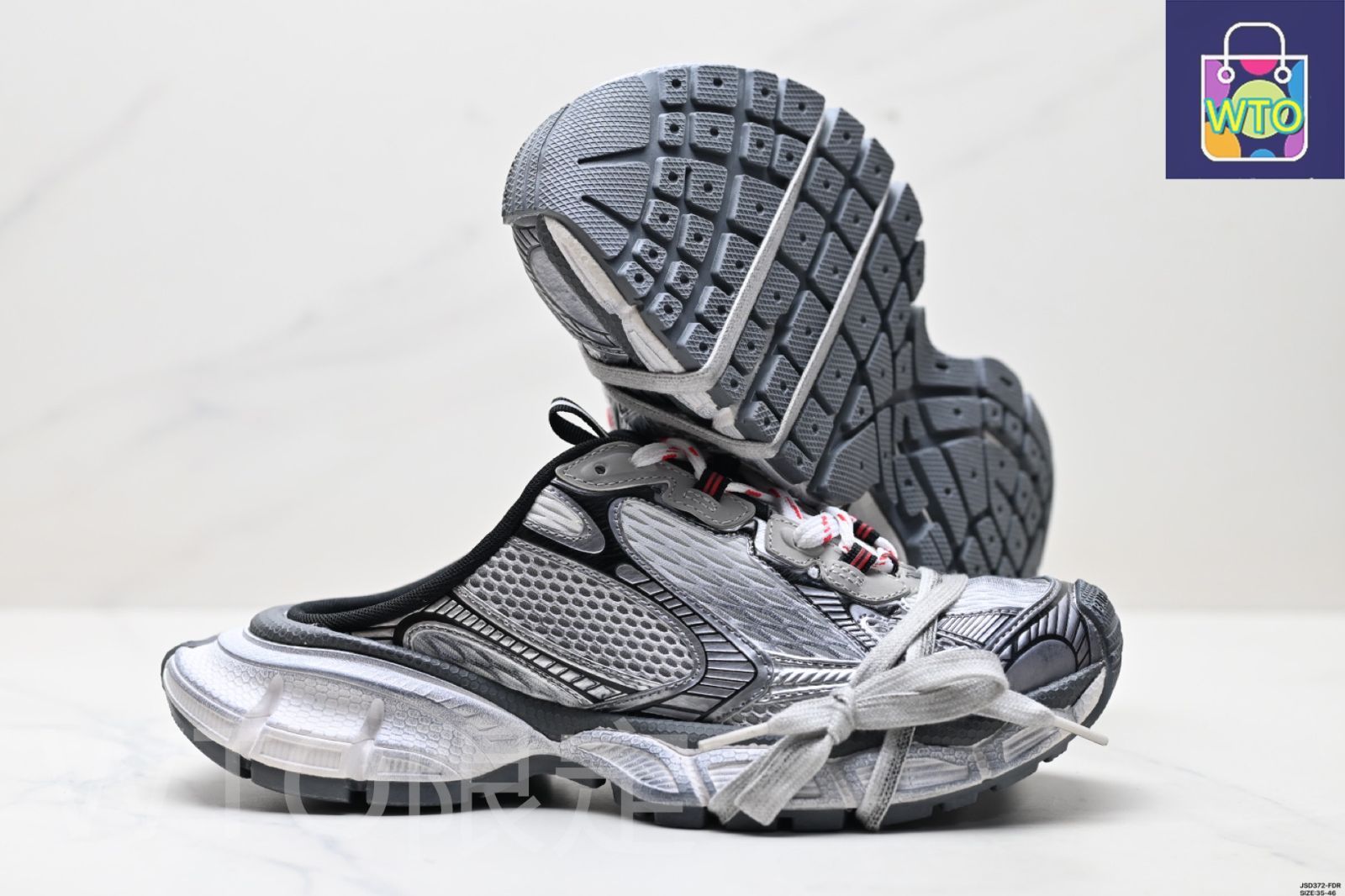 く*つ様 Balenciaga technoclog mule 40 バレンシア BALENCIAGA バレンシアガ Technoclog ミュール シューズ ラバー