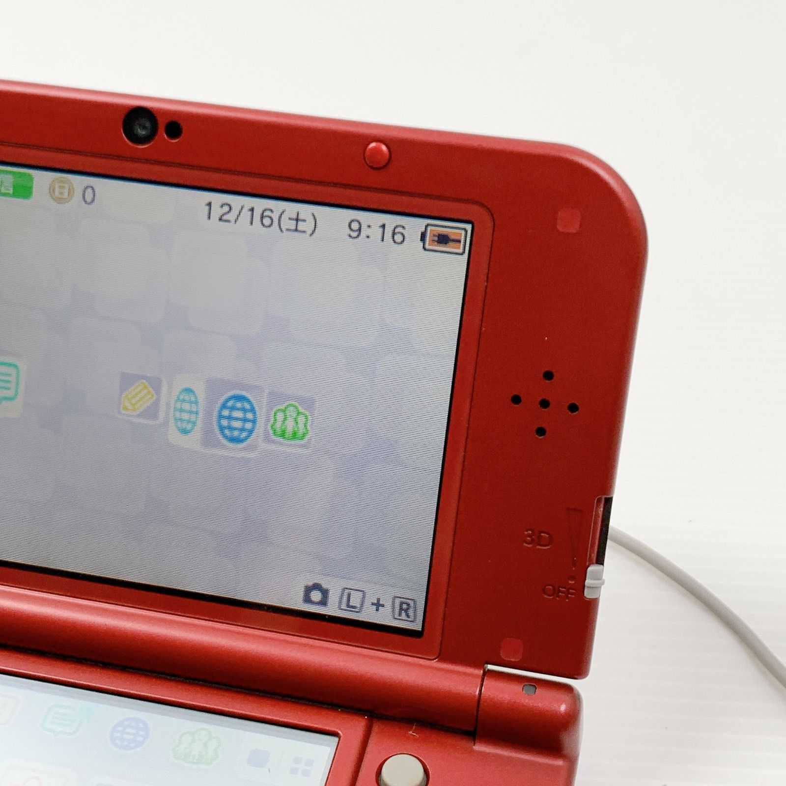 New ニンテンドー 3DS LL モンハンクロス レッド 遊べるセット 動作 