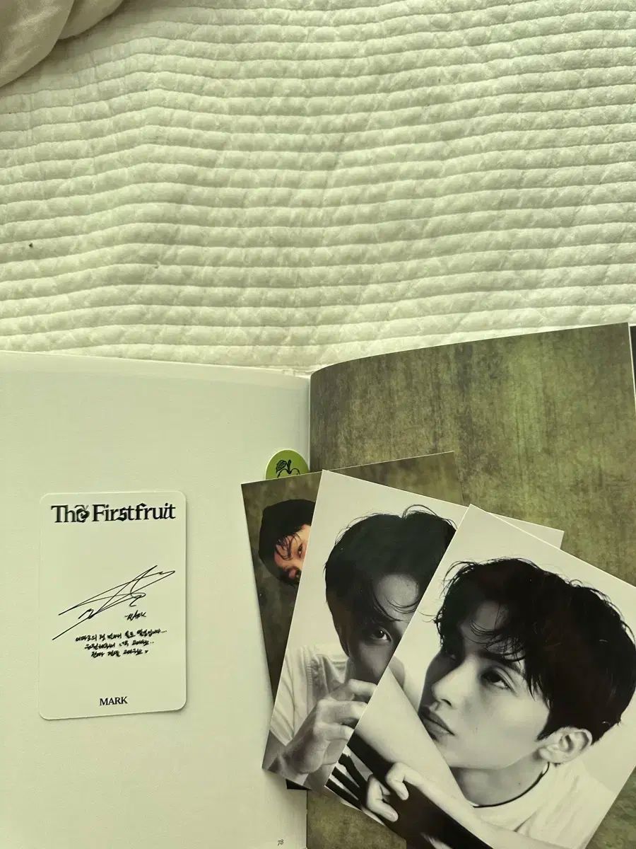 マーク MARK The Firstfruit サイン入り サイン アルバム