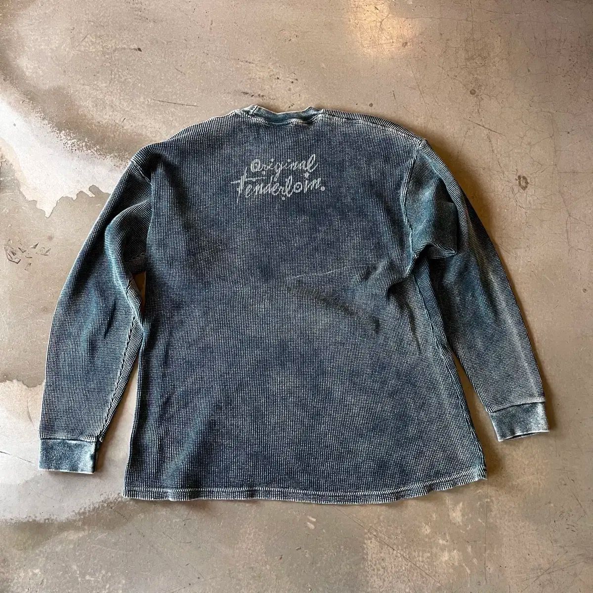 テンダーロイン サーマル Tシャツ TENDERLOIN ブラック 長袖カットソー