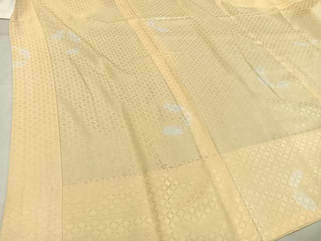 平和屋本店□振袖用長襦袢 無双仕立て 舞蝶地紋 暈し染め 逸品