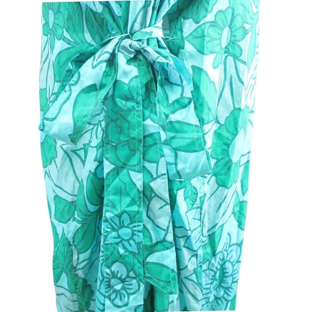 christian wijnants シルク ロングワンピース 34 グリーン