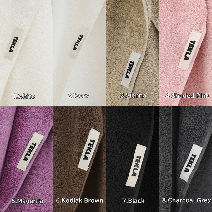 tekla 起こそ auralee wash cloth set