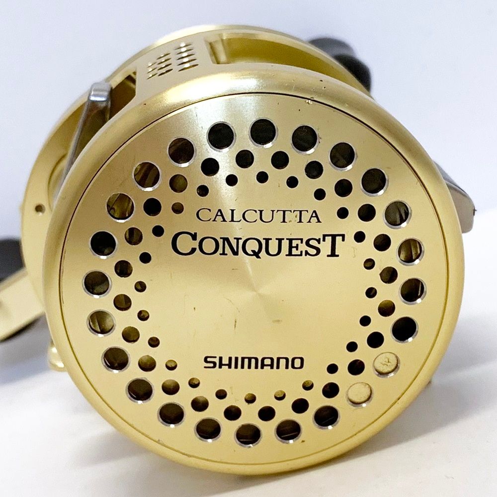 SHIMANO シマノ ベイトリール 00 CALCUTTA CONQUEST 201 左ハンドル
