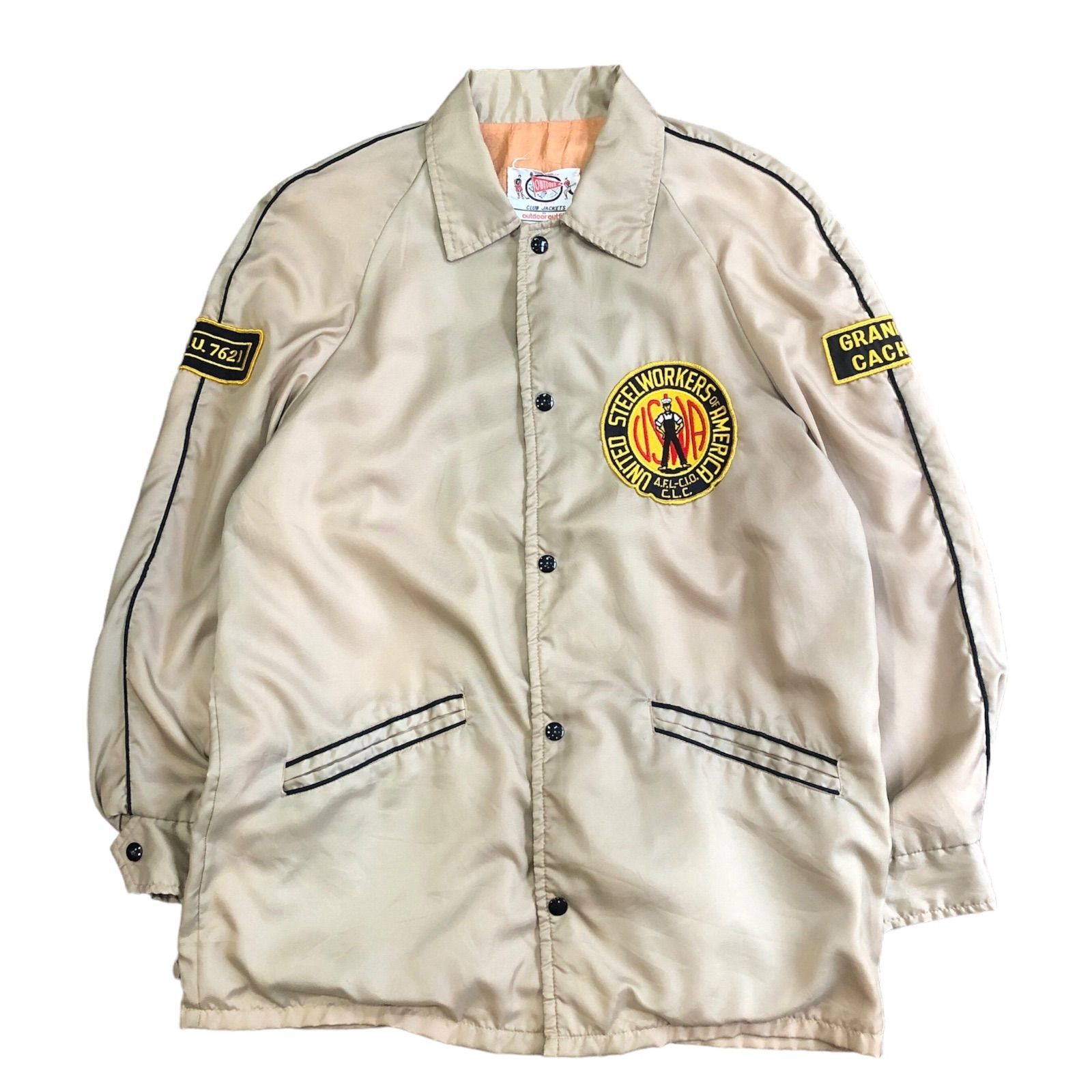 70s ”Outdoor Outfits” Coach Jacket 70年代 UNITED STEELWORKS コーチ 