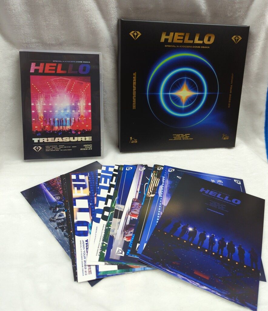 TREASURE JAPAN TOUR HELLO DVD 初回生産限定 Blu-ray TREASURE JAPAN TOUR 2022-23 ~HELLO~ SPECIAL in