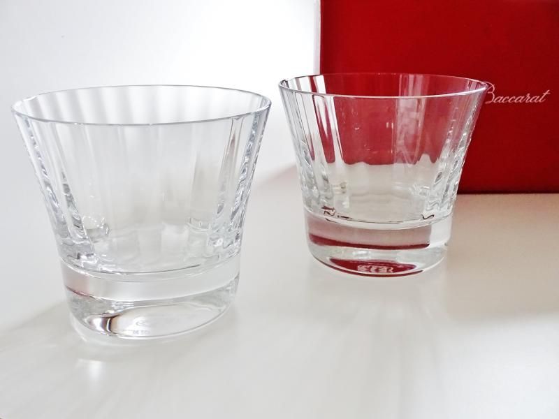 バカラ ミルニュイ タンブラー OF 3 8.5cm ペア 105-395 並行輸入品