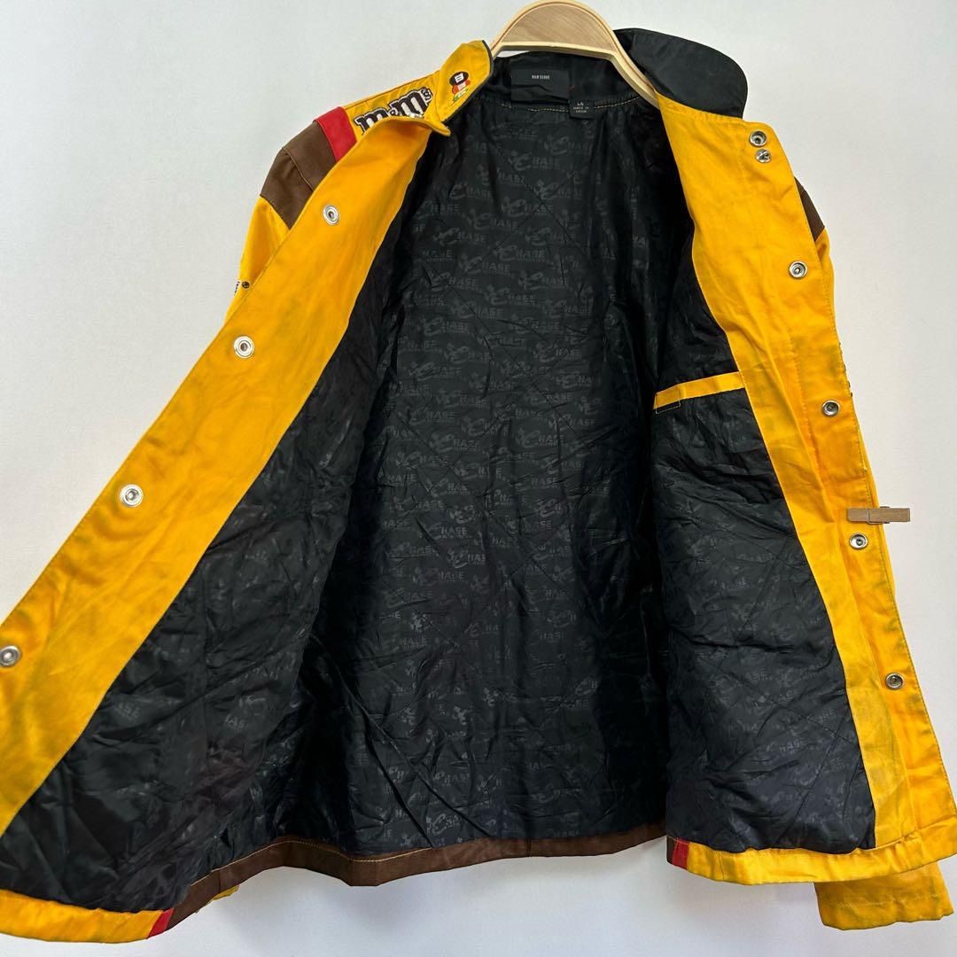 m&m's エムアンドエムズ レーシングジャケットブルゾン M L XL