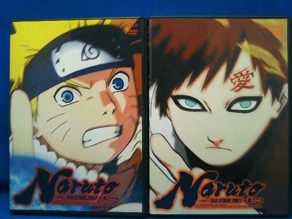 DVD 【※※※】[全10巻セット]NARUTO-ナルト-5th STAGE 2007 巻ノ一~十 - メルカリ