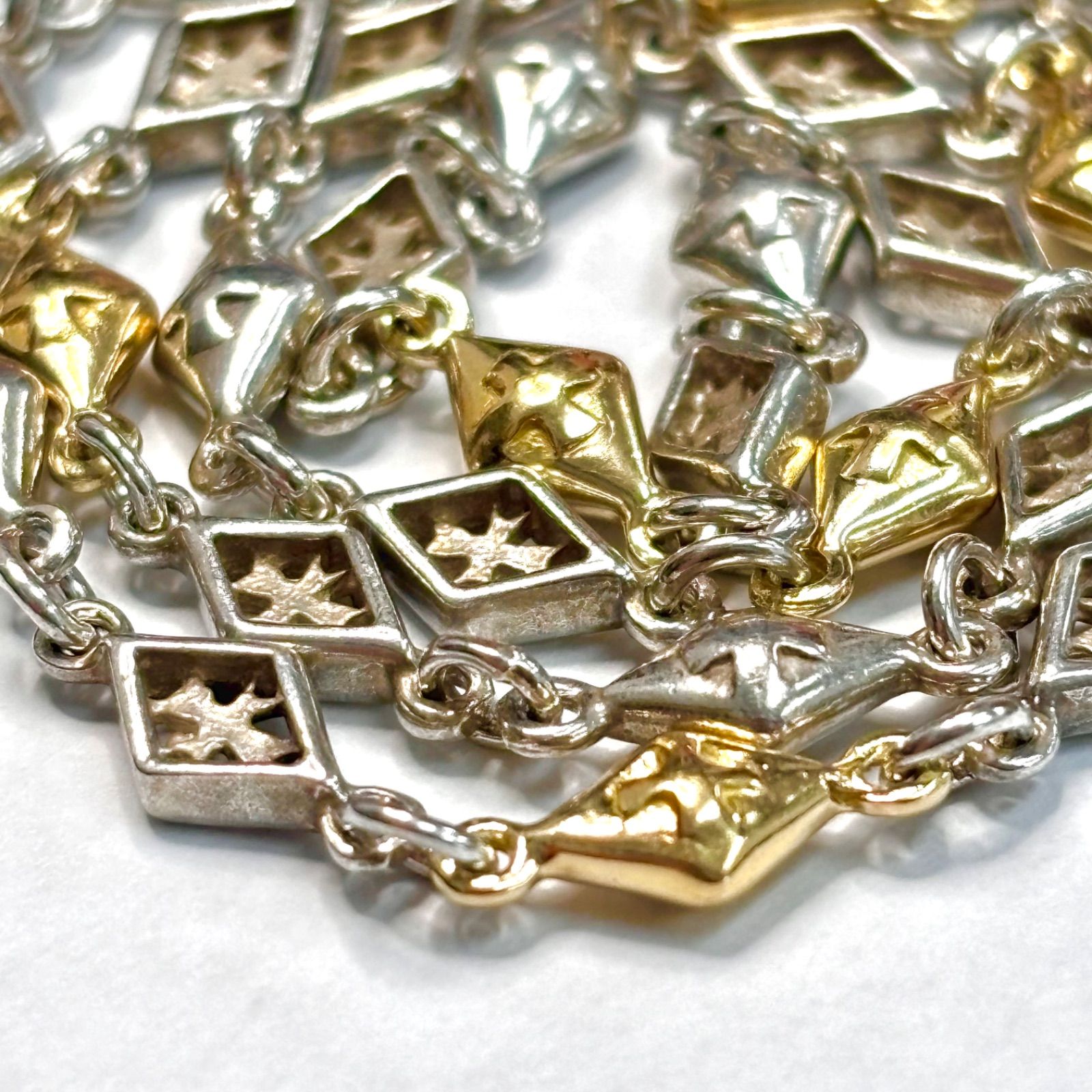 ローリーロドキン  チェーンのみ MIX OPEN GOTHIC / OPEN DIAMOND SHAPED / CROSS LINK CHAIN