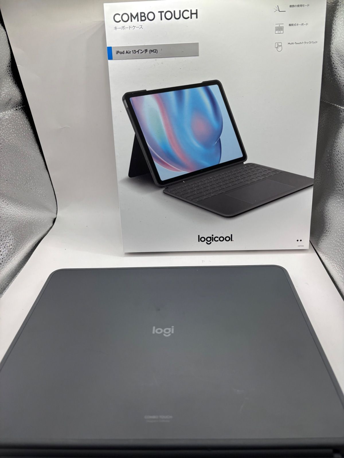 ロジクール ComboTouch iPadAir M3&M2 iK1178GRA Amazon.co.jp
