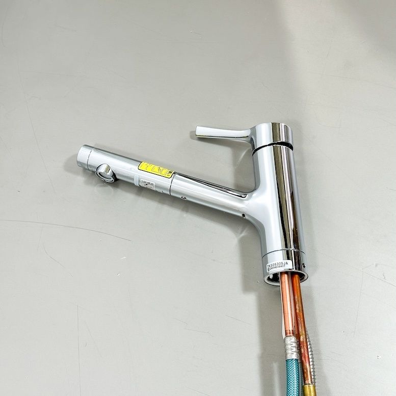 TOTO 台付けシングル混合水栓 エコシングル 型番 TKS05305JA ♥アウトレット品