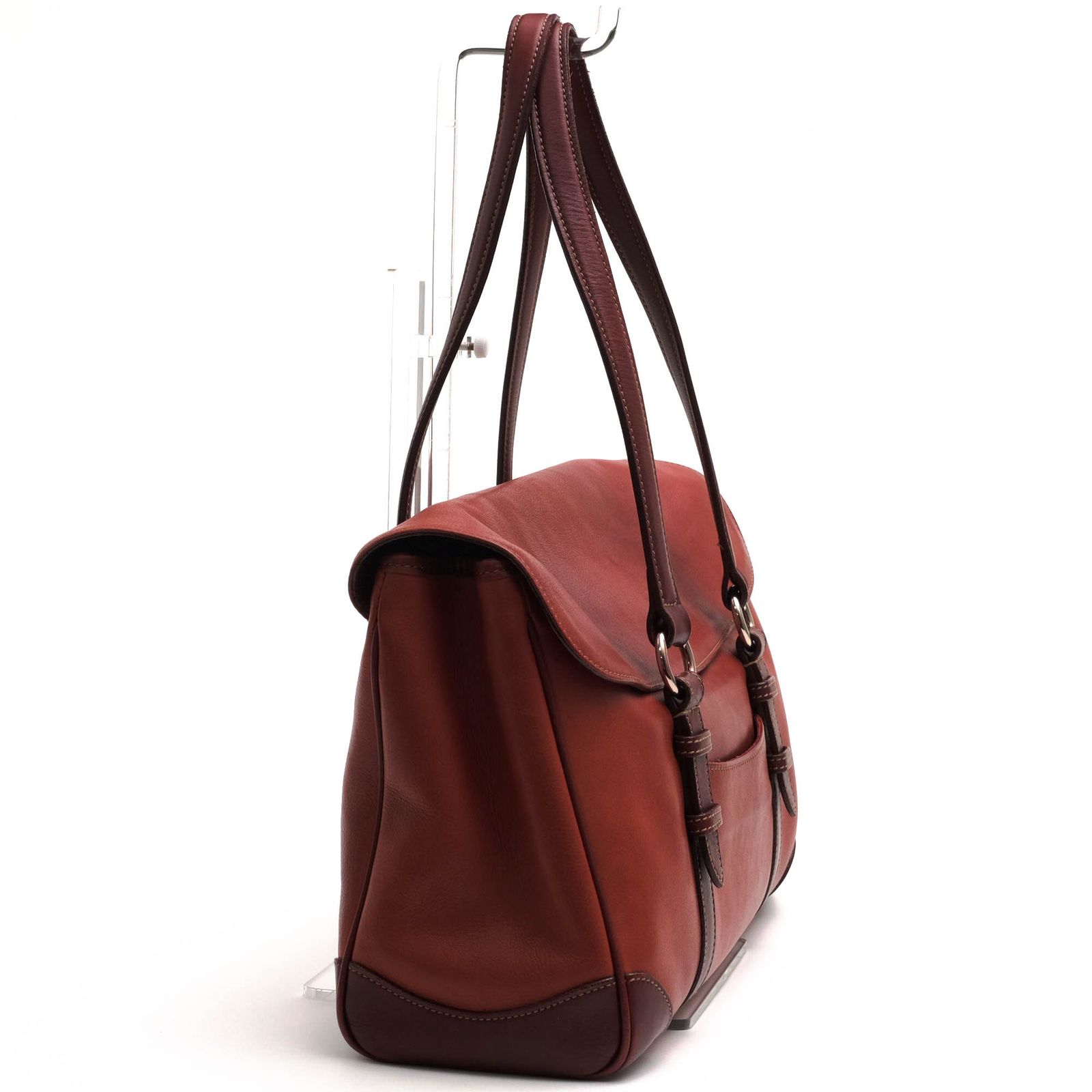SOMES SADDLE★ダレスバッグ レザーボストンバッグ レッドブラウン系 ソメスサドル／SOMES SADDLE バッグ トートバッグ 鞄