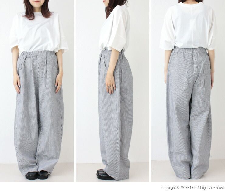 ボトム ワイドパンツ