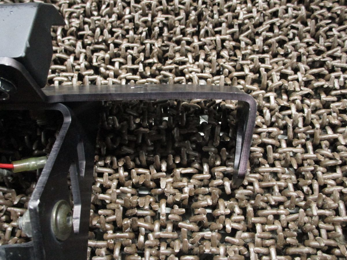 値下げ CBR250RR フェンダーレス ナンバー灯 ステー △A6397 MC51 ホンダ MC51E 動画有 FI インジェクション