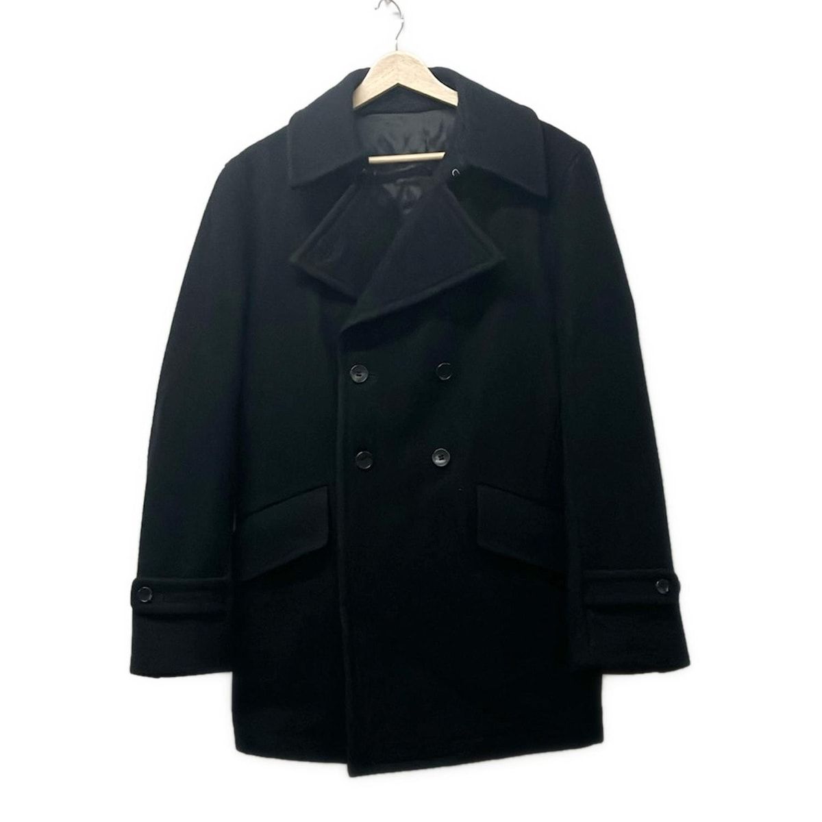 COMME CA DU MODE MEN(コムサデモードメン) コート サイズL メンズ - 黒 長袖/冬