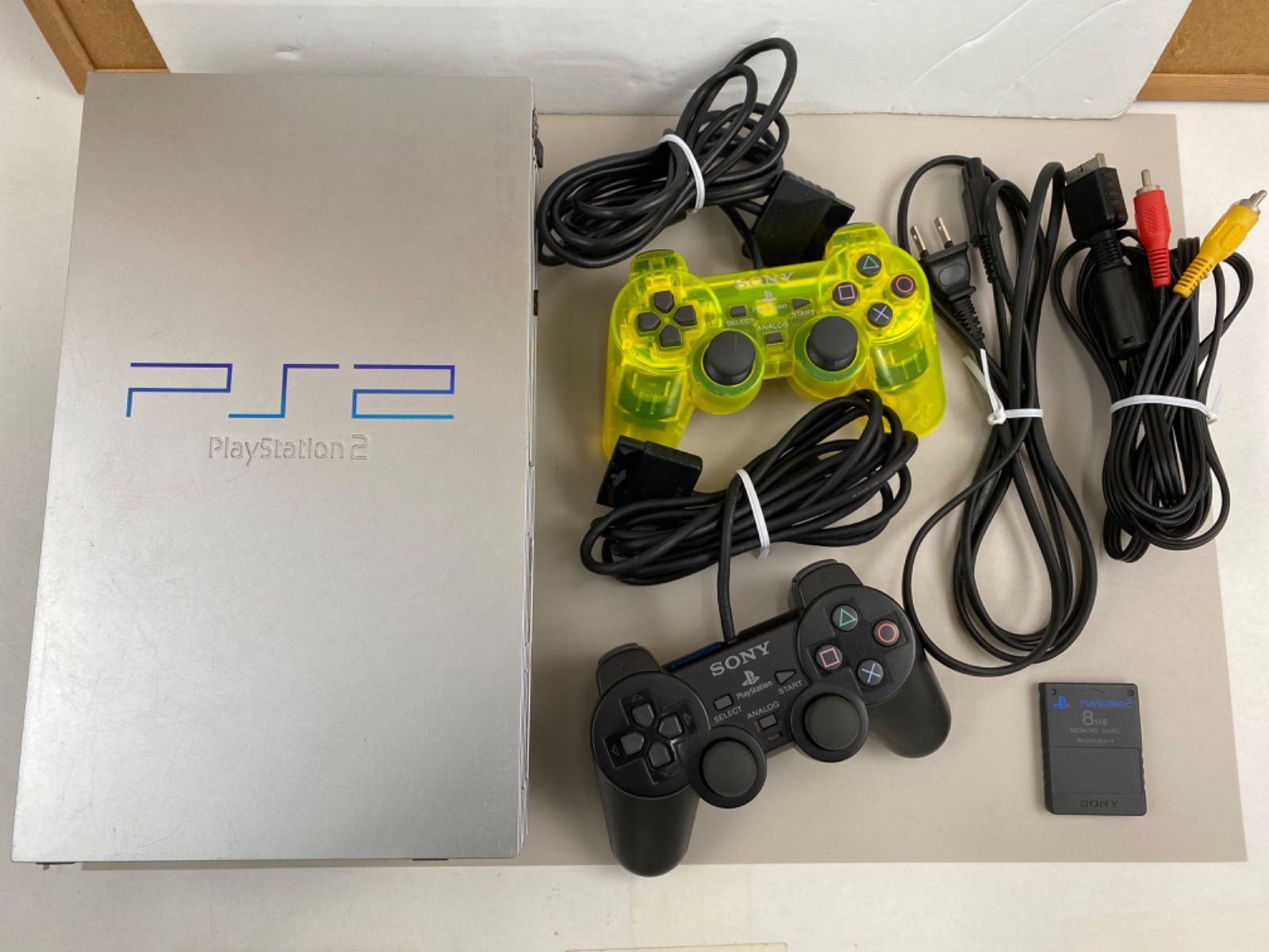 プレイステーション2 本体＆付属品 PS2用ソフト4本 PS用ソフト14本