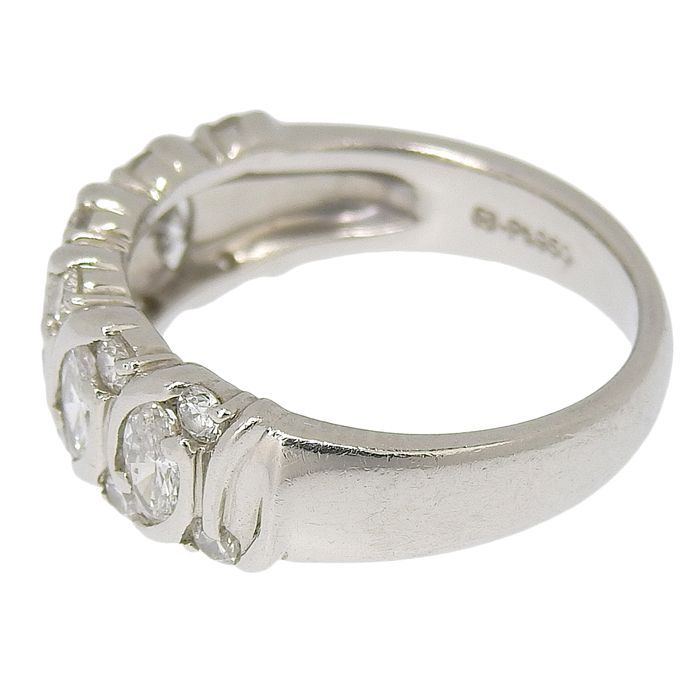 【momotenkiさま専用です】MIKIMOTO　プラチナダイヤリング MIKIMOTO ミキモト デザイン ダイヤ リング Pt950 プラチナ