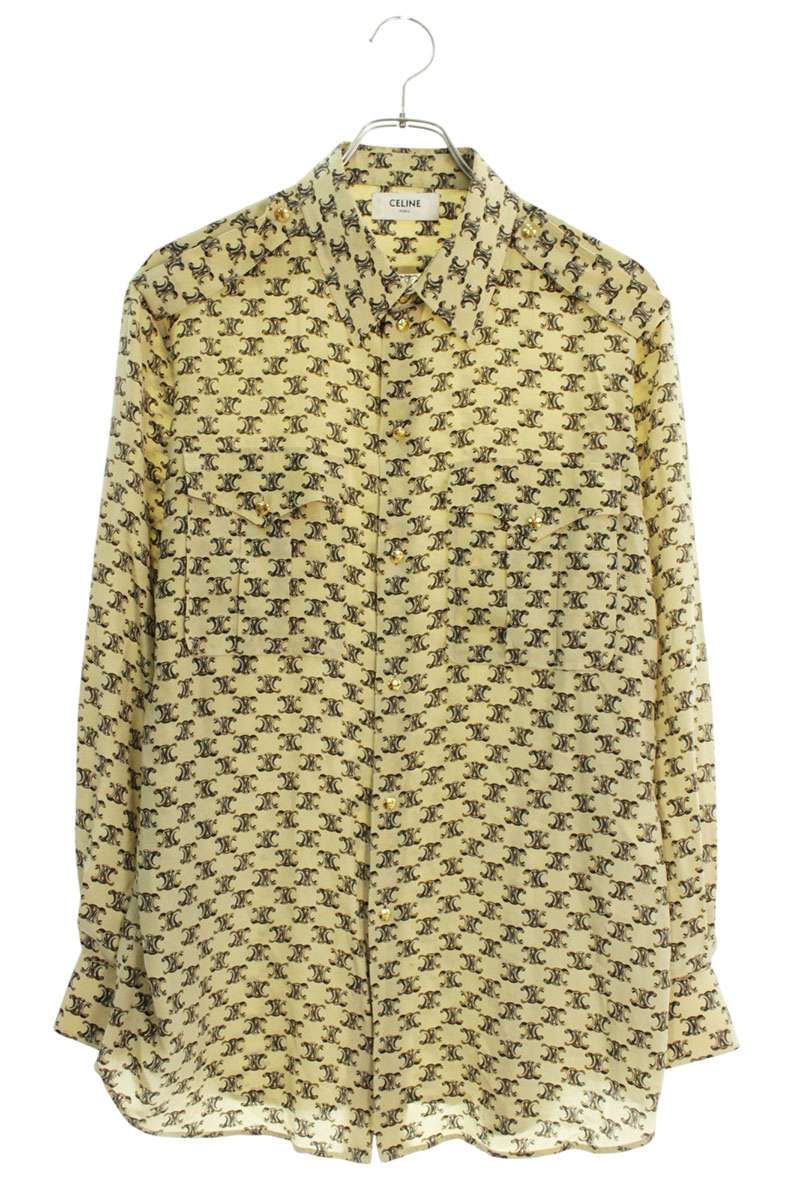 CELINE 22AW レポーターシャツ トリオンフ 40.