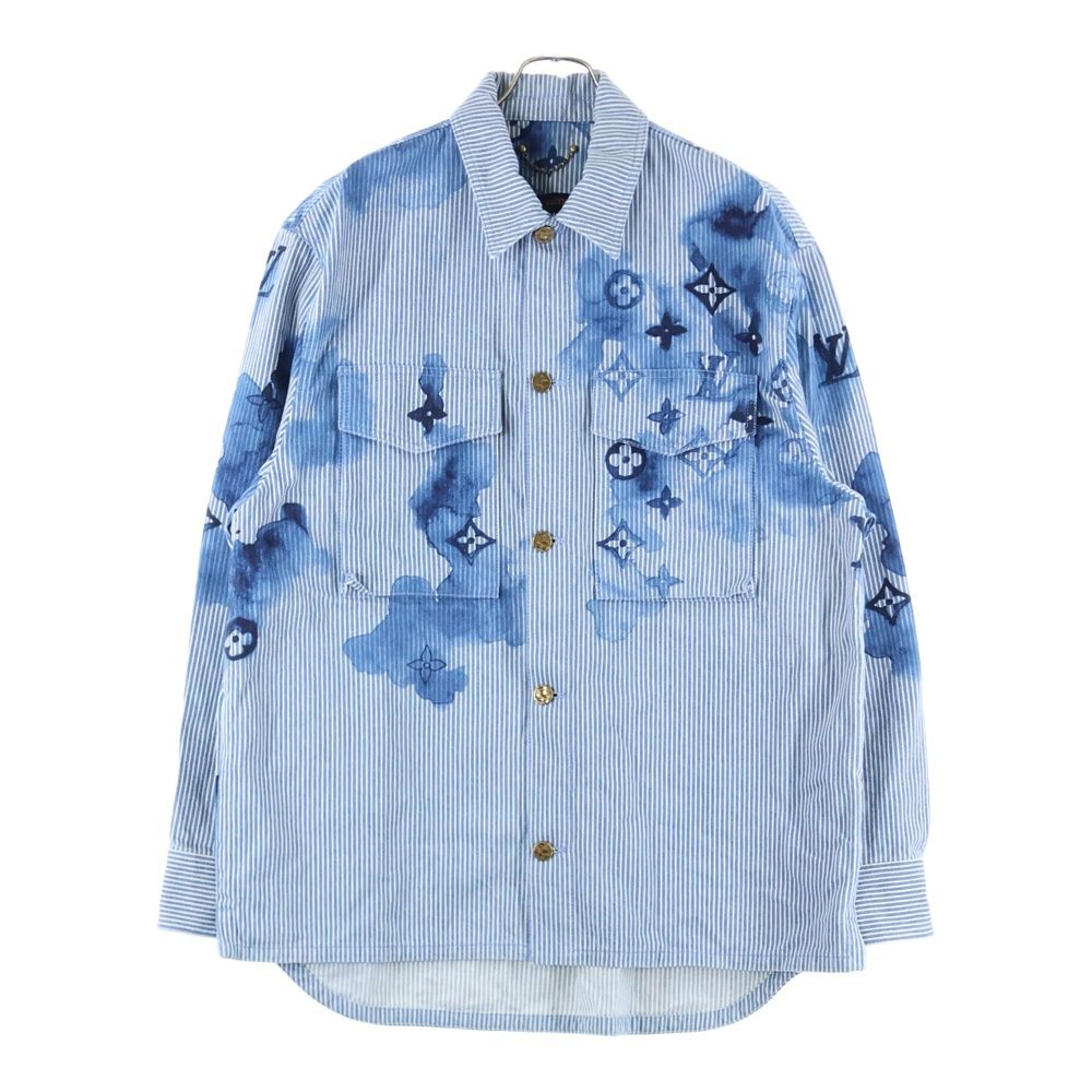 izumiLOUIS VUITTON デニムジャケット LOUIS VUITTON (ルイヴィトン) 21SS ストライプモノグラムワーク