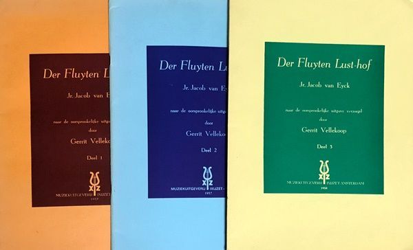 エイク 笛の楽園 第1 2 3巻 リコーダー独奏 輸入楽譜 Eyck Der